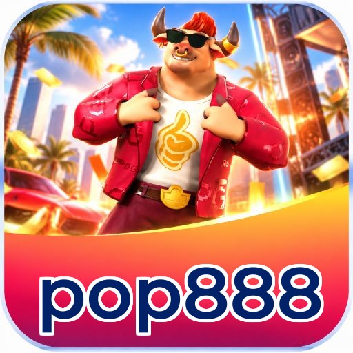 pop888 Logo